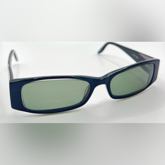 Chelsea Morgan CM8/5 Black Oval Sunglasses Frames Only - Picture 1 of 8